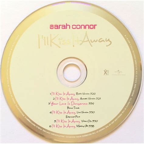 Euro Pressing 4 Tracks 2 Videos 1 Maxi Cd Von Sarah Connor I Ll