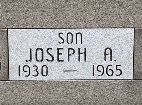 Joseph Anthony Neri 1930 1965 Find A Grave Memorial