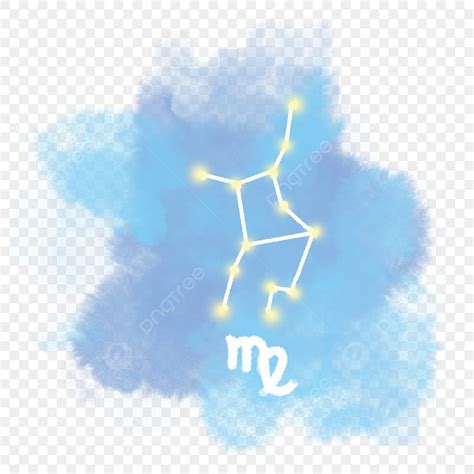 Virgo Constellation PNG Picture, Beautiful Ink And Virgo Constellation ...