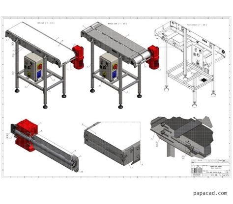 Conveyor Belt Drawing Np