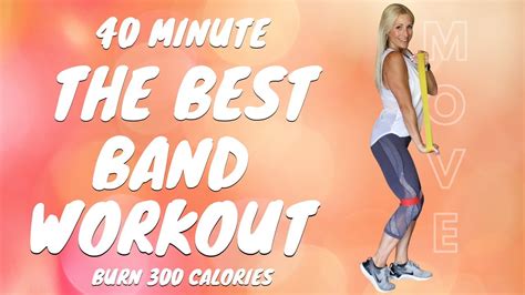 40 Minute The Best Band Workout Total Body Mini Band Workout Tracy Steen Youtube