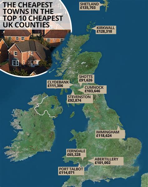 The Cheapest Towns To Buy A Home In The UK REVEALED Express Co Uk