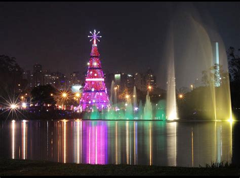 Foi Inaugurada A Rvore De Natal Do Parque Do Ibirapuera