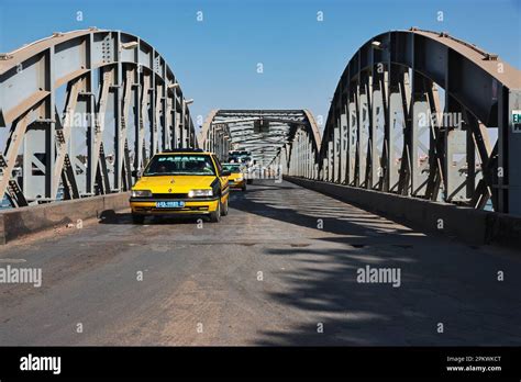 Faidherbe bridge of Saint-Louis, Senegal, West Africa Stock Photo - Alamy