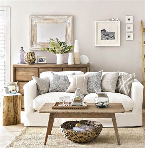 Casual Coastal Living Room Decor Ideas with a Beach Vibe from House to Home