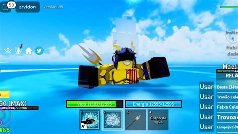 Ca Ando O Sea Beast No Blox Fruits Roblox Youtube