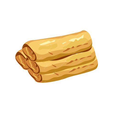 Egg Roll Png Image Yellow Egg Roll Beautiful Egg Roll Nutritious