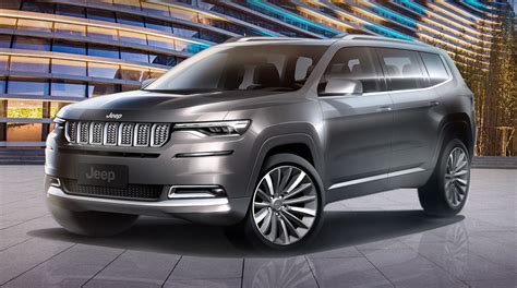 Jeep Grand Commander показали перед дебютом в Китае Allroader ru