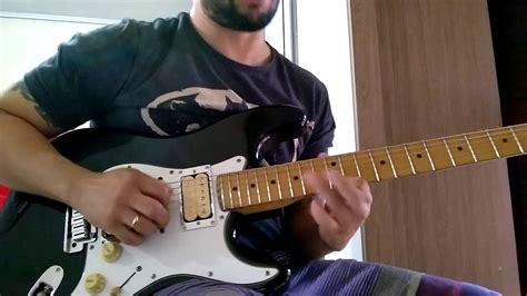 Heaven Can Wait Iron Maiden Solo Cover Youtube