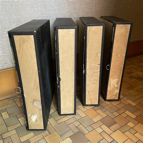 Six Vintage Flip Top Sheet Music Storage Boxes Etsy