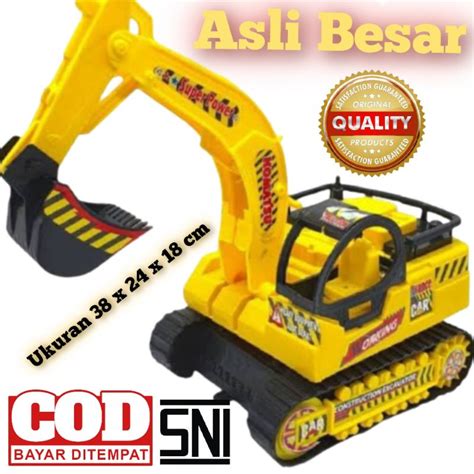 Jual Mainan Mobil Truk Bego Beko Excavator Besar Murah Truk Kontruksi