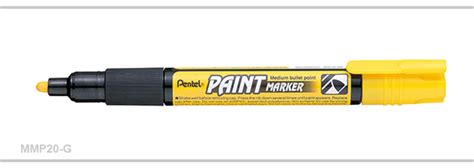 Pentel Paint Marker Yellow Medium Tip Torstar