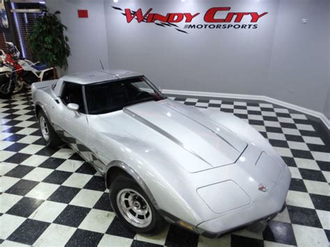 Chevy Corvette Stingray Silver Anniversary Coupe L T Tops Many