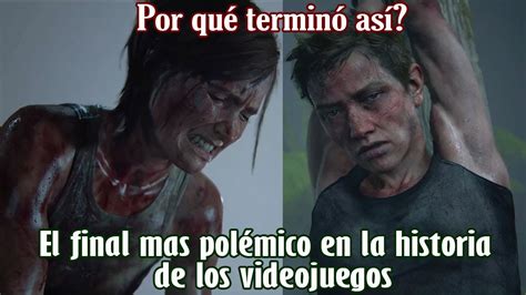 Por qué Ellie dejó viva a Abby en el final de The Last of Us 2