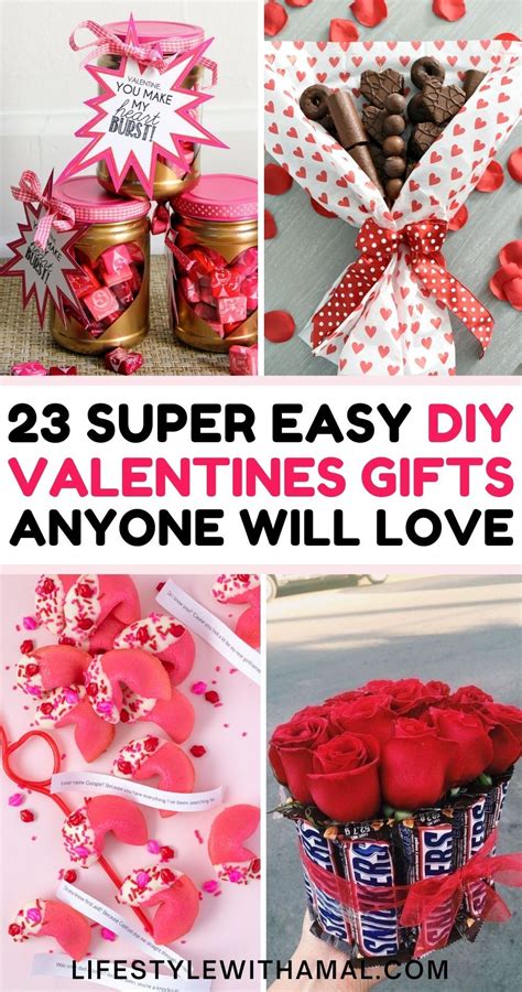 23 Cute Diy Valentine S Day Ts Anyone Will Love Valentines Day Ts For Friends Diy