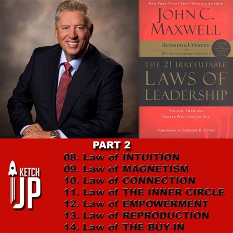 Stream John C Maxwell - The 21 Irrefutable Laws Of Leadership part 2 by ...