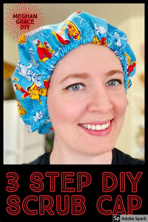 Bouffant Scrub Cap Pattern Free Rosalynnkaya