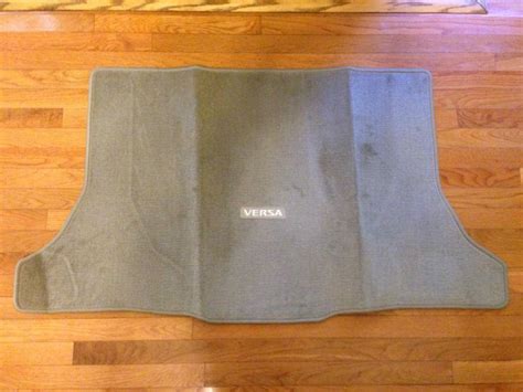 Buy Nissan Versa Hatchback Oem New Carpeted Cargo Trunk Mat Beige In