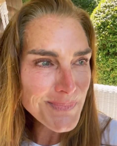 Brooke Shields Shares A Video Of Herself Crying And Its For The Most