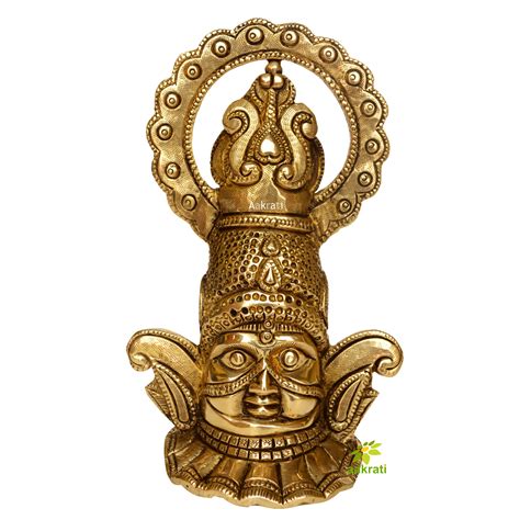 Khatu Shyam Ji Brass Statue Baba Khatu Shyam Metal Figure Buy