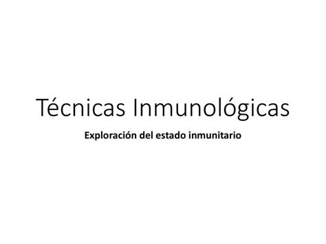 Técnicas Inmunológicas cynthia carrizo uDocz