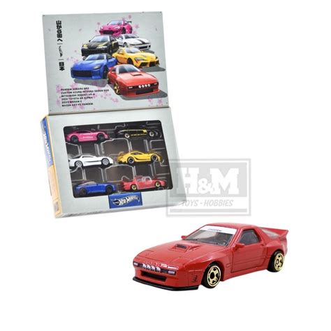 Jual Hot Wheels Mazda Rx Fc Pandem Merah Loose From Streets Of Japan Multipack Shopee