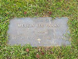 Melvin Lee Parks M Morial Find A Grave