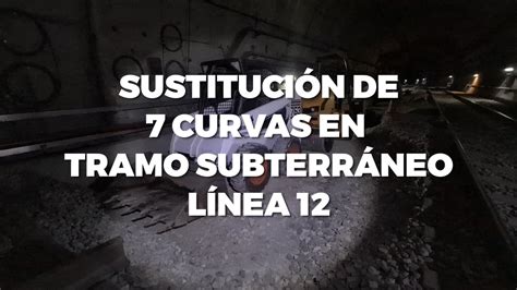 Metrocdmx On Twitter Avanzan Los Trabajos En Siete Curvas Del Tramo