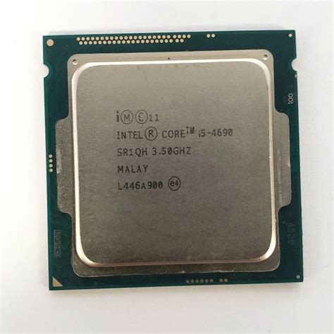 Intel Core i5 4690 SR1QH 3.50Ghz Socket 1150 Quad Core Desktop CPU ...