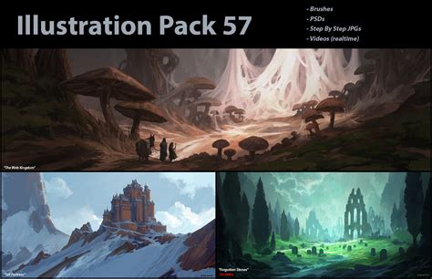 Andreas Rocha Portfolio Illustration Pack 57 Not A Stock Asset