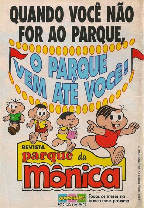 Arquivos Turma da Mônica Propagandas anunciando gibis Parte 10