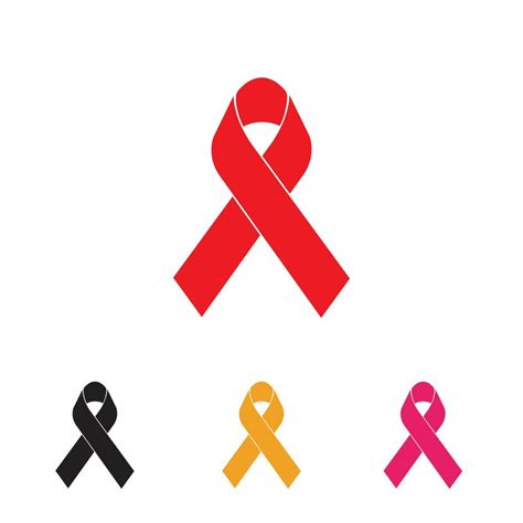 aids ribbon logo 5417216 Vector Art at Vecteezy