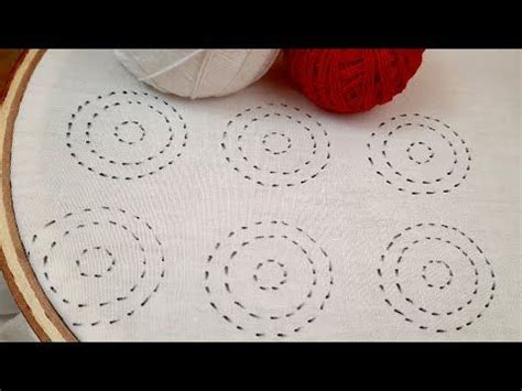 Latest Hand Embroidery All Over Design Stitching Tutorial All Over