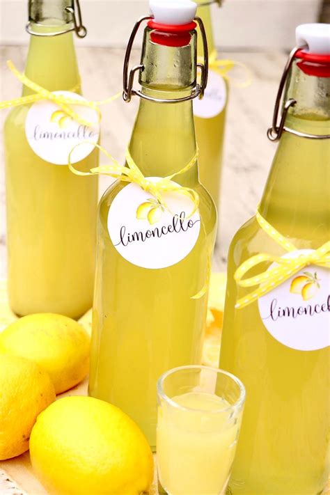 Homemade Limoncello Recipe