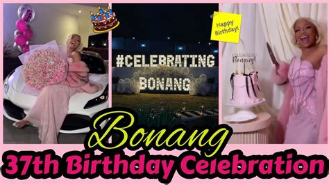 Bonang Matheba Th Birthday Party Bonang Bday Celebration