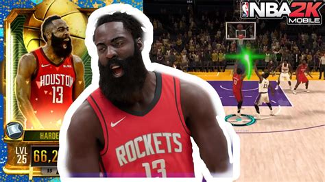 This Houston Rocket James Harden Card Is A DEMON NBA 2k MOBILE