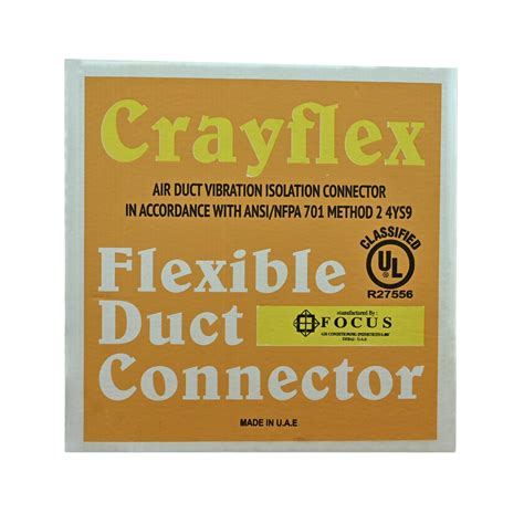 Crayflex Flexible Duct Connector Focusair