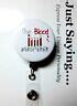 PHLEBOTOMIST Modern Day Vampire Retractable Reel ID Badge Holder EBay