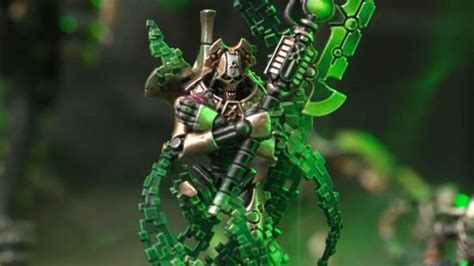 New Warhammer 40k Necron Overlord Has A Cool Teleport Coat