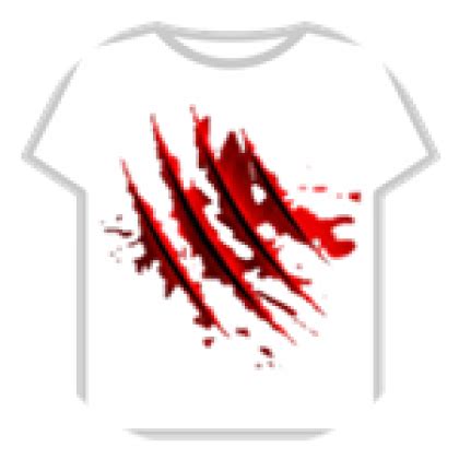 Bloody t-shirt - Roblox