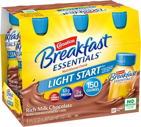 Bebida Nutricional Carnation Breakfast Essentials Complete Light Start