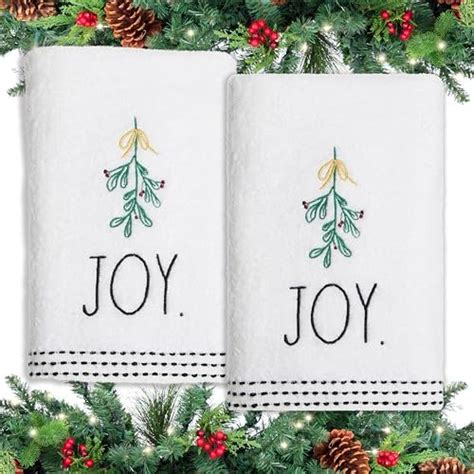 Amazon Rae Dunn Hand Towels Embroidered Decorative Hand Towel For