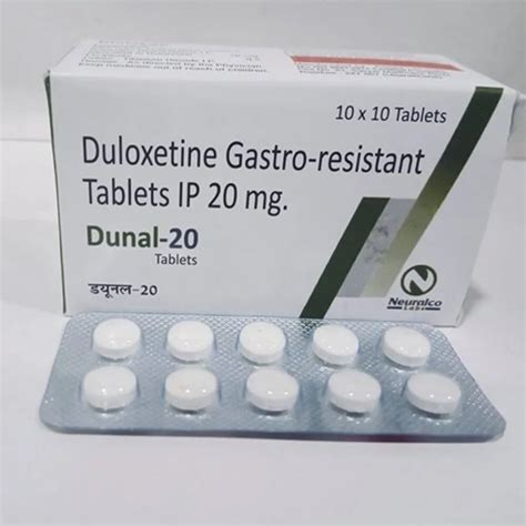 Duloxetine Duvanta Mg Tablet Tablets In Strip Prescription At