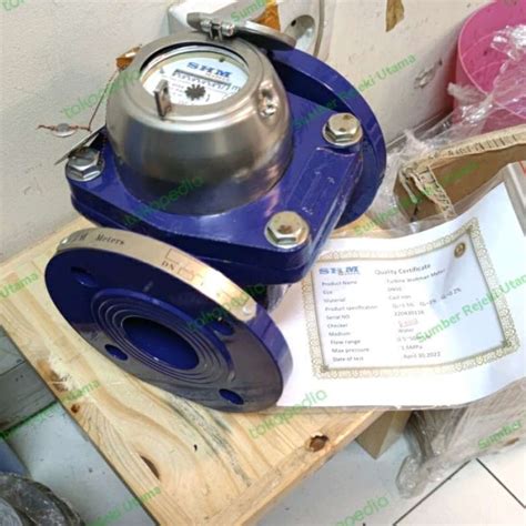 Promo Flow Meter Air Bersih Shm Meteran Air Shm Flange 2 Inch Dn 50