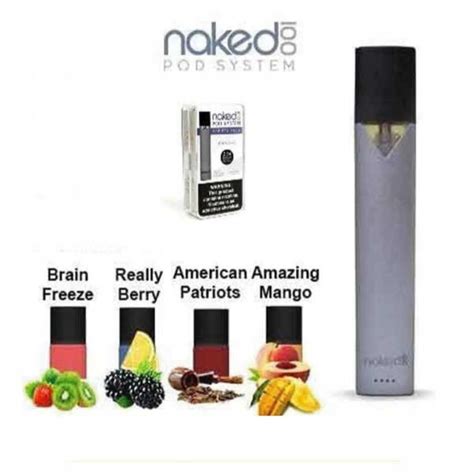 Naked 100 Closed Pod System Starter Kit With Pod UAE S No 1 Vape Shop