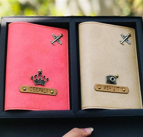 Buy Personalized Couple Passport Covers And Holder In India This Rakhi The Messy Corner