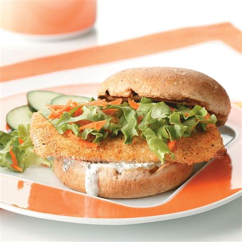 Breaded Fish Sandwiches Recipe Taste Of Home