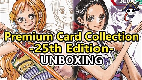 Premium Card Collection 25th Edition UNBOXING One Piece Card Game