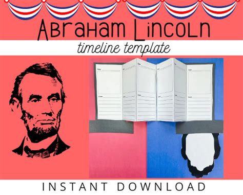 Abraham Lincoln Timeline Templateab Lincolntimeline Templatetimeline