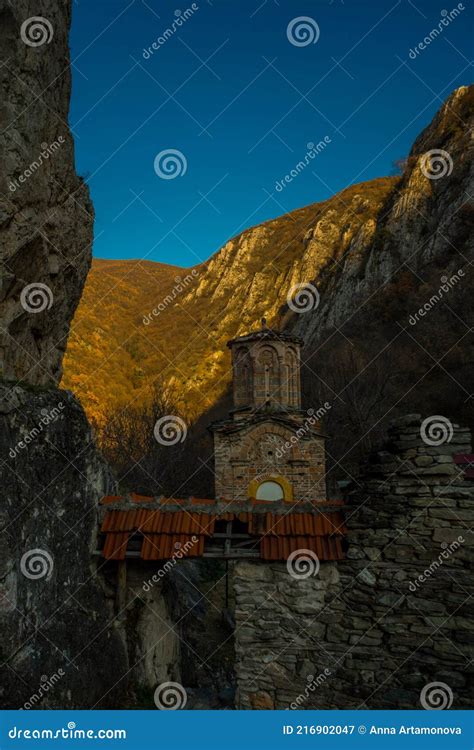 MATKA CANYON, SKOPJE REGION, NORTH MACEDONIA: the Old Monastery of St ...